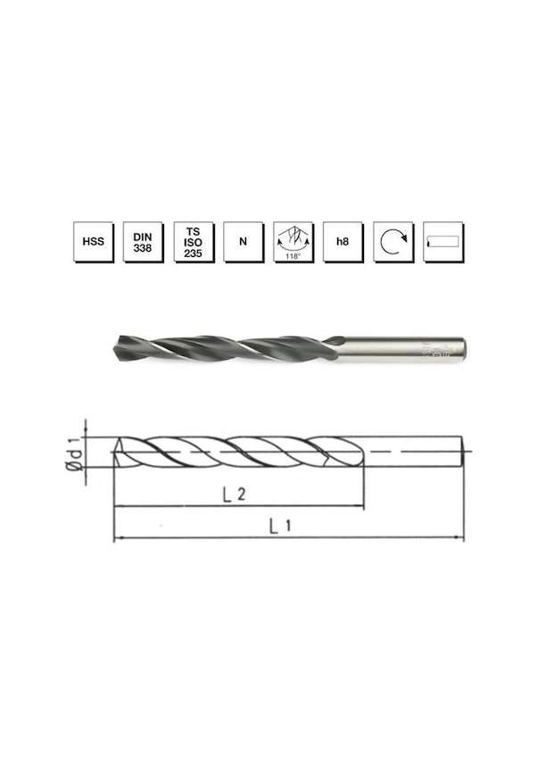 12MM HSS MATKAP UCU MTE