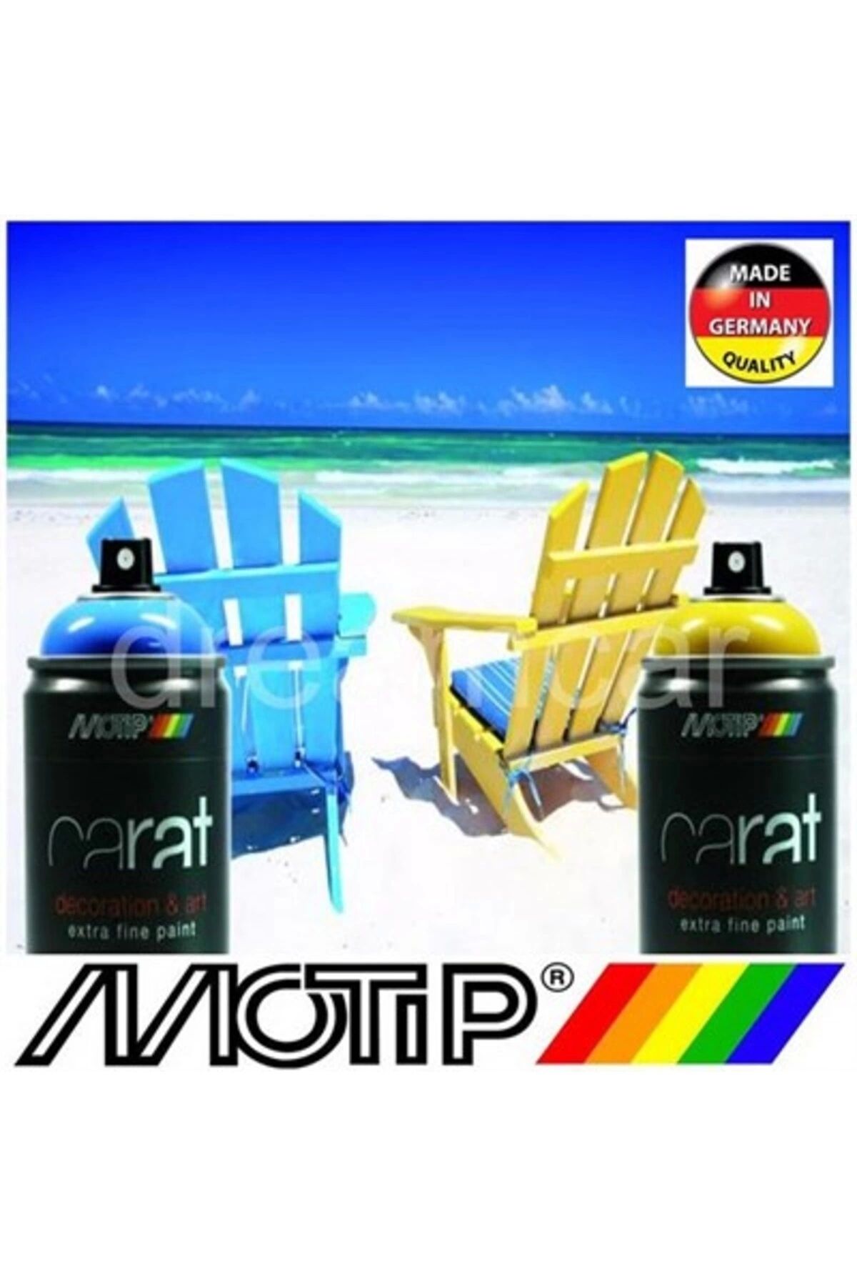 MOTİP CARAT SPREY MAVİ PARLAK 5010 400 ML