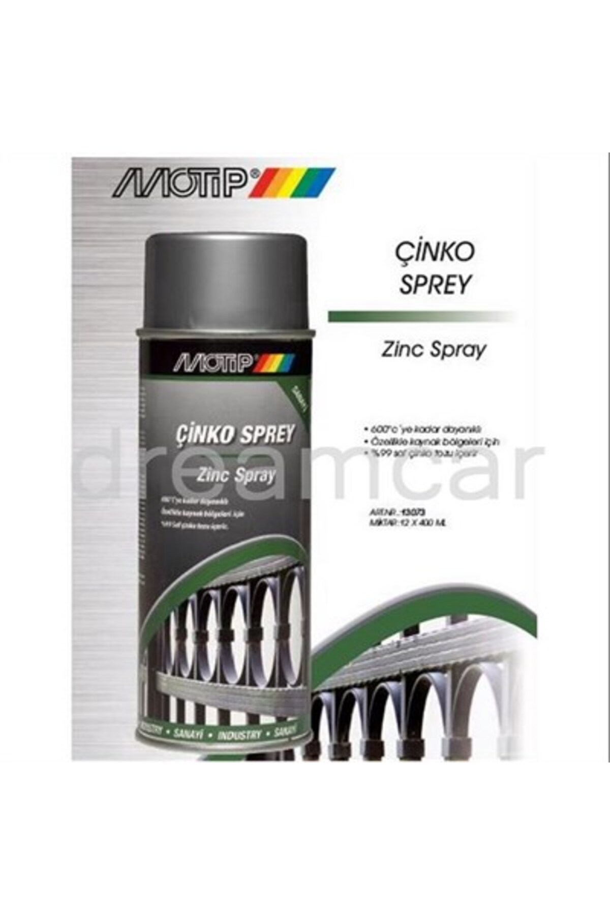 MOTİP ÇİNKO SPREY 400 ML